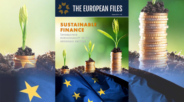 SUSTAINABLE FINANCE Integrating Sustainability In All Economic Sectors ...